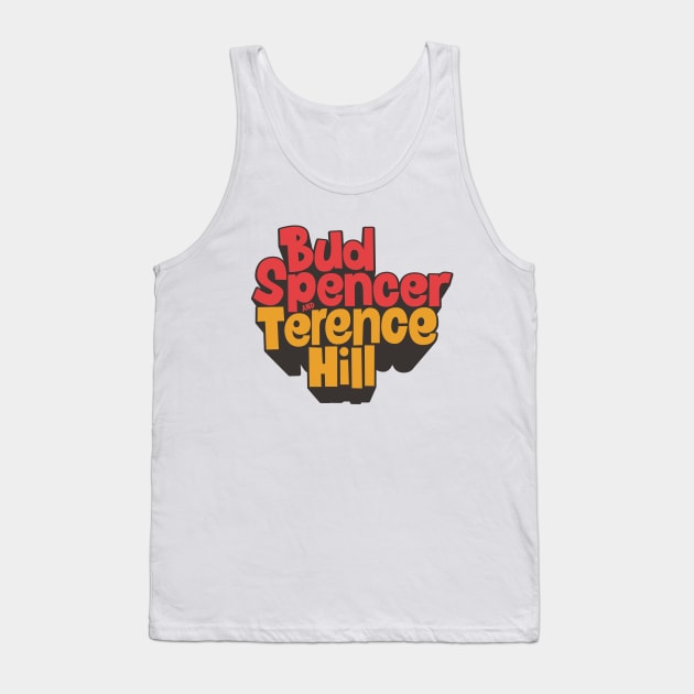 Bud Spencer and Terence Hill - Legends of Italian Cinema Tank Top by Boogosh